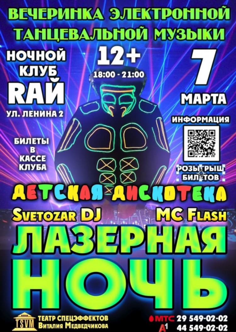 Доска объявлений тусовок