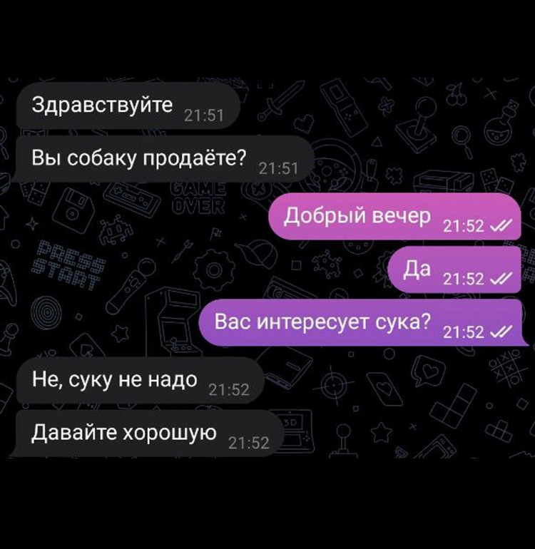 Красивое объявление о продаже щенков