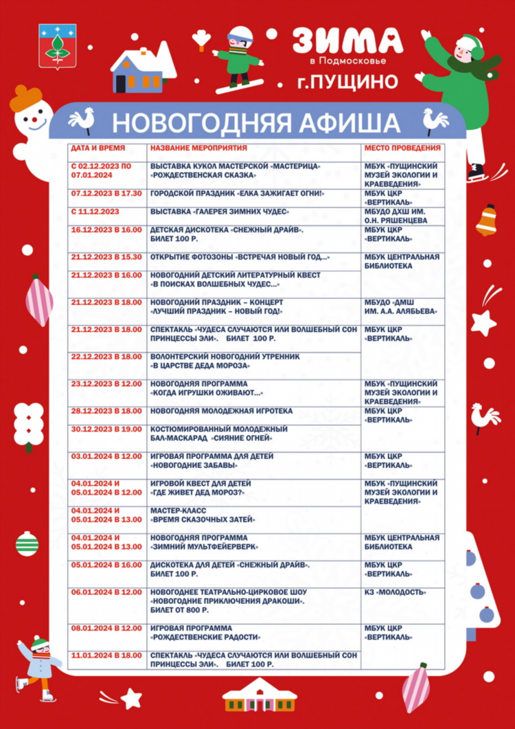 Объявления в пущино