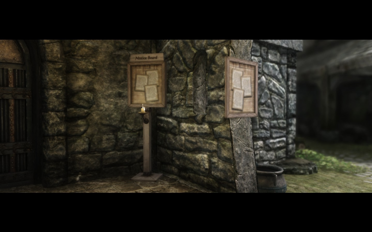 Oblivion доска объявлений